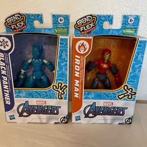 Marvel Avengers Bend and Flex Missions action figures